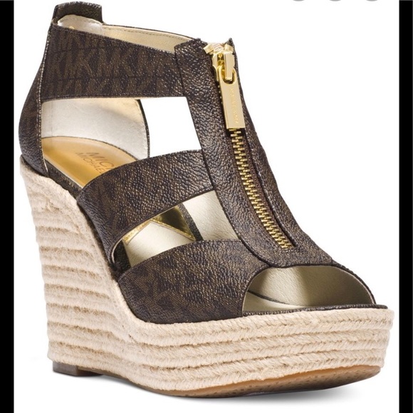 michael kors wedges sale